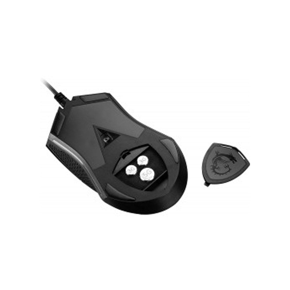 Mouse Gamer MSI Clutch GM08 4200 DPI 6 Botones Negro