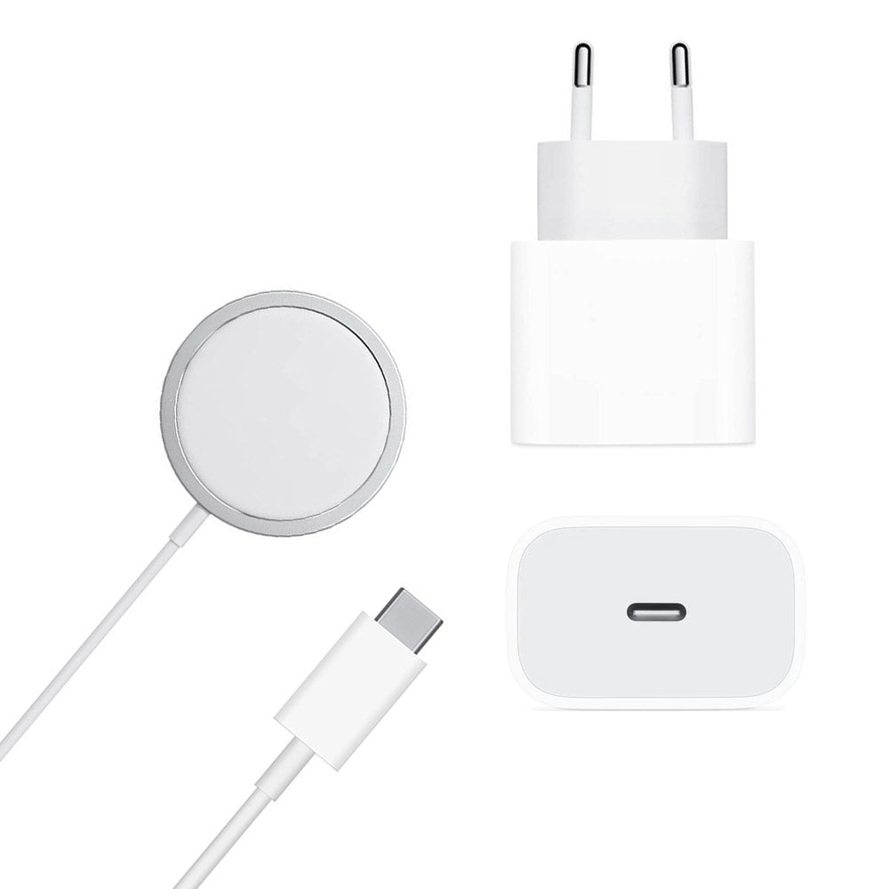 Kit Apple Cargador 20 watts + cargador Magsafe 15w