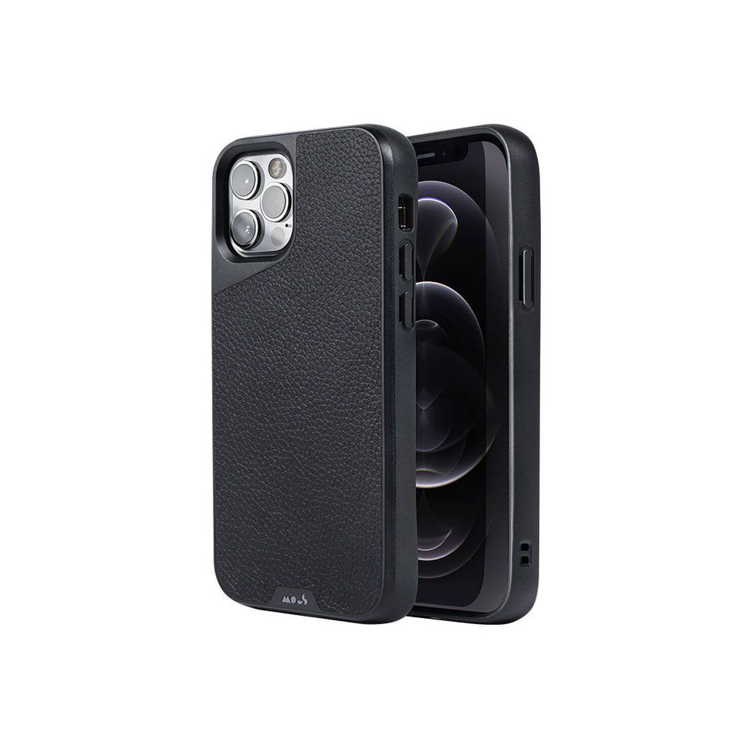 Carcasa Mous para iPhone 11 Pro Contour Cuero Negra