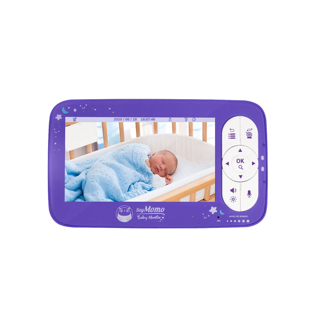 Baby Monitor Soymomo Pro Vision Nocturna Morado