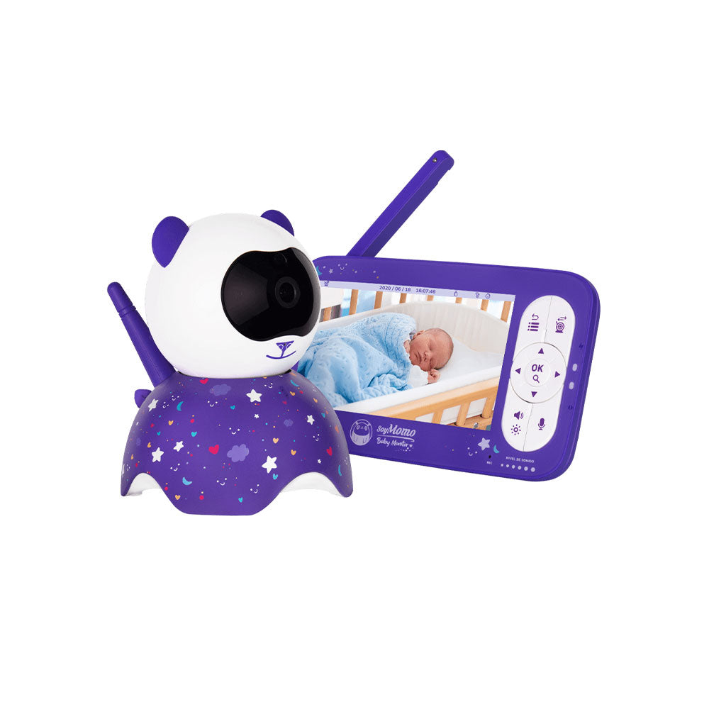 Baby Monitor Soymomo Pro Vision Nocturna Morado